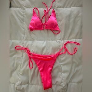 Vibrant Pink Bikini Set